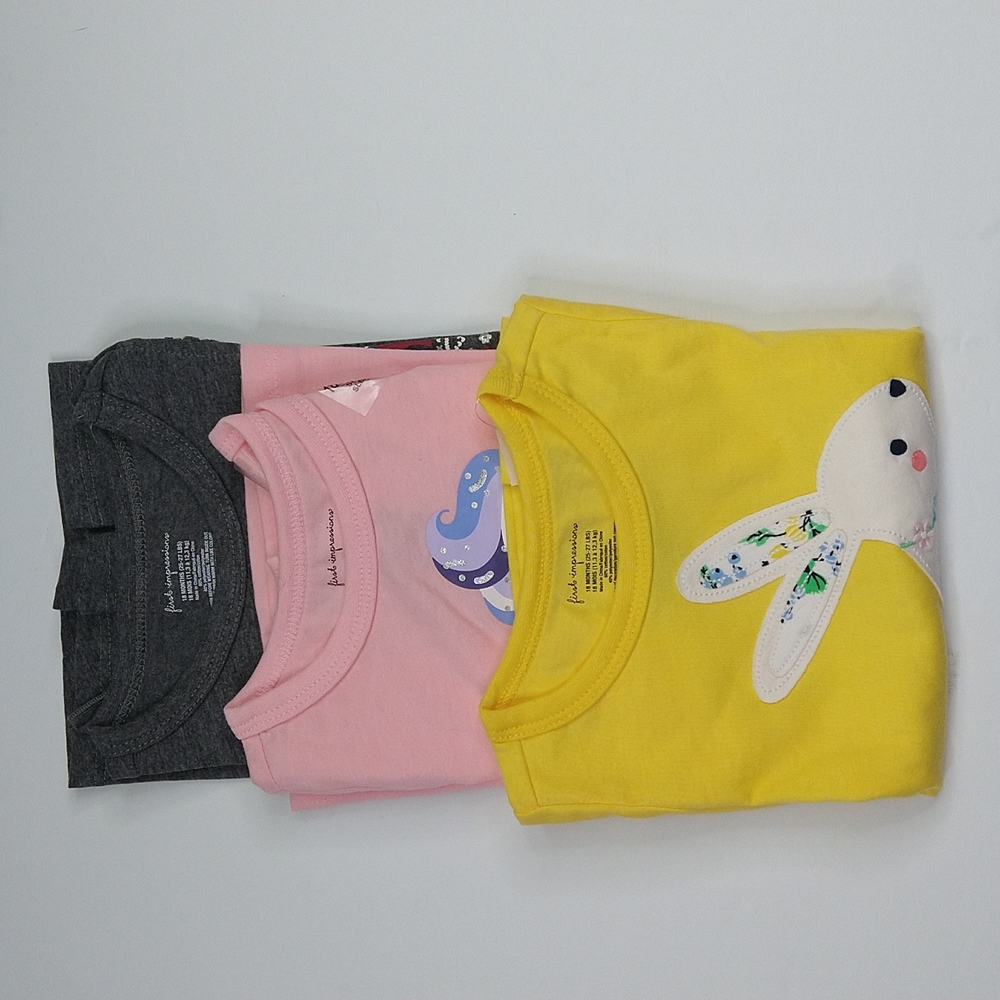 First Impressions Lots of 3 Girls' Graphic Top Size: 18M